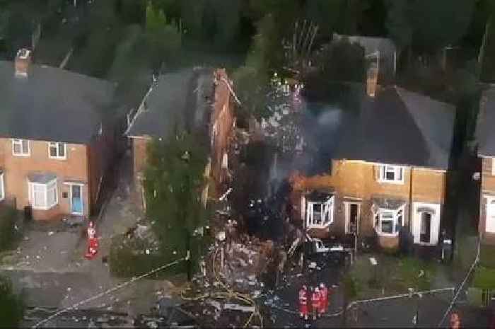Man in life-threatening condition after gas explosion 'like an earthquake' destroyed house